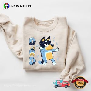 Bluey Mom Dog Dad Mum Matching Shirt 3