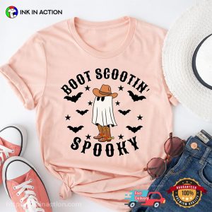 Boot Scootin’ Spooky Ghost Comfort Colors T-shirt