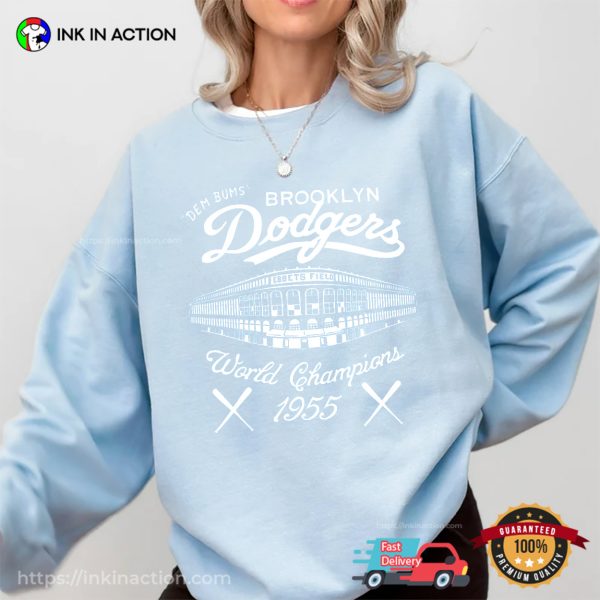 Brooklyn Dodgers World Champions 1955 T-shirt