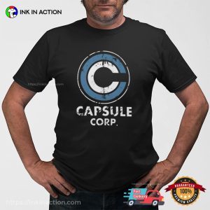 Capsule Corp Retro dragon ball z manga Tee