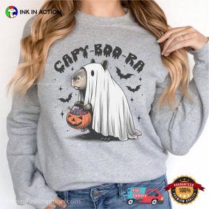 Capy Boo Ra Halloween Trick Or Treat T shirt 2