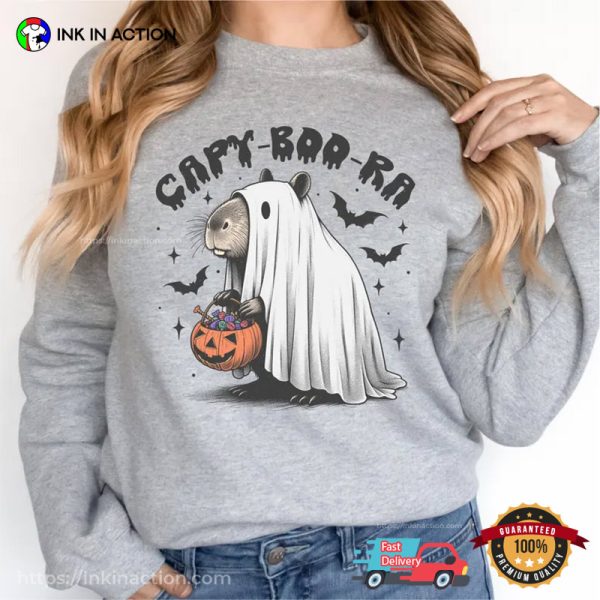 Capy-Boo-Ra Halloween Trick Or Treat T-shirt