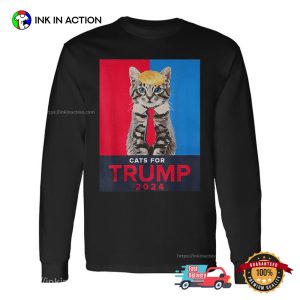 Cats For Trump 2024 For Vance T shirt 2