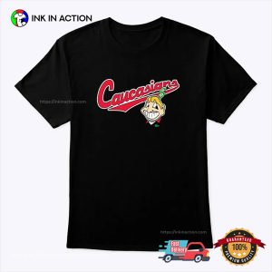 Caucasians Cleveland Indians T Shirt 1