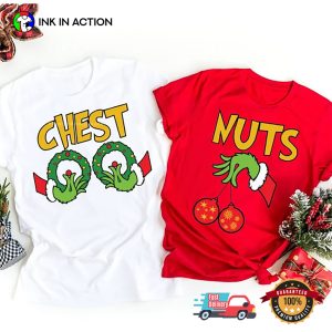 Chest Nuts, Funny Couple Matching Shirt