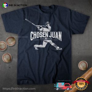 Chosen Juan 22 Swing Baseball T shirt 2