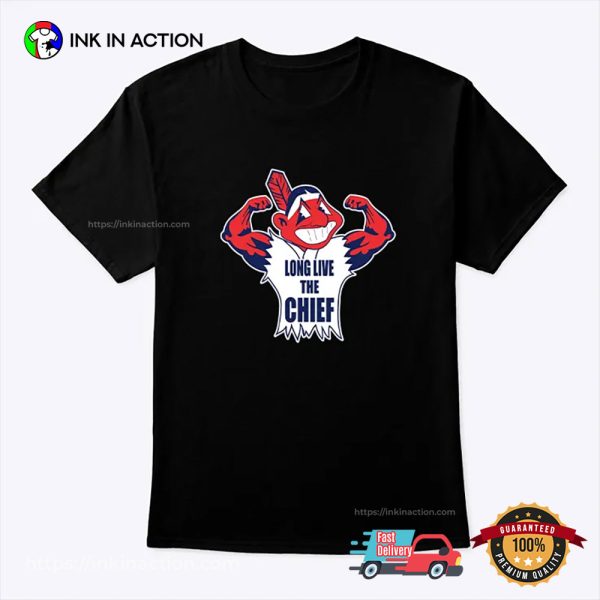 Cleveland Indians Long Live The Chief Wahoo T-shirt