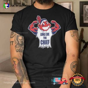 Cleveland Indians Long Live The Chief Wahoo T shirt 2