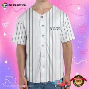 Custom Aespa Kpop Collection Baseball Jersey 2