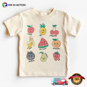 Cute Fruits Of The Spirit Youthful Comfort Color Tee 2