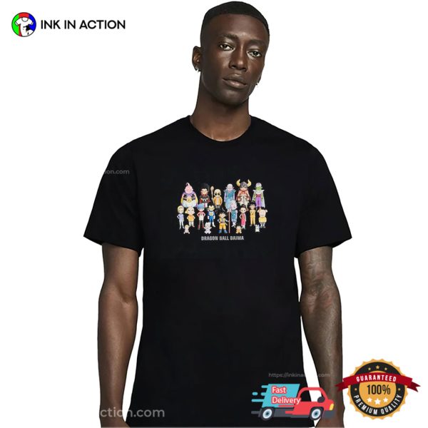 DRAGON BALL DAIMA Characters T-shirt