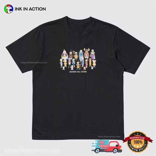 DRAGON BALL DAIMA Characters T-shirt