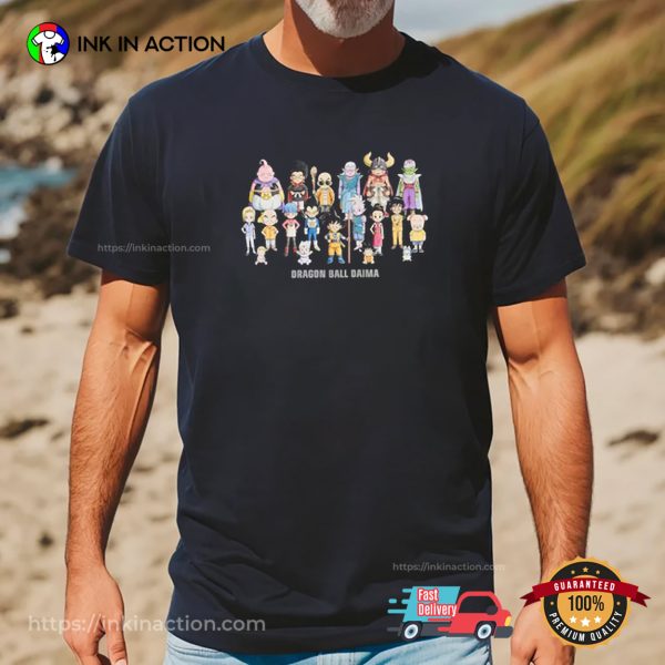 DRAGON BALL DAIMA Characters T-shirt