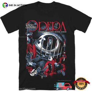 Dario Argento Opera Retro Horror Movie Tee 4