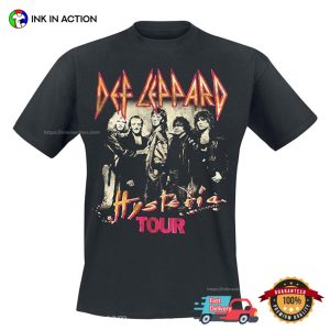 Def Leppard Hysteria Tour T Shirt 1