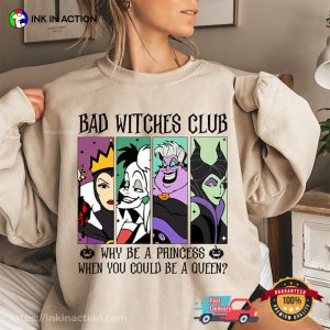 Disney Bad Witches Club T Shirt 2