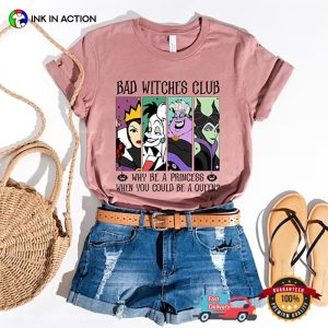 Disney Bad Witches Club T Shirt