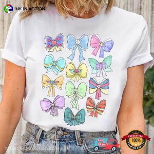 Disney Princess Cute Coquette Bow Comfort Colors T shirt 2