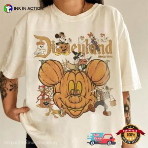 Disneyland Est 1955 Pumpkin Mickey Head Comfort Colors T shirt 4