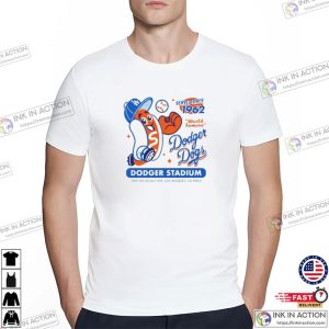 Dodger Stadium Dodger Dogs Baseball T shirt 2