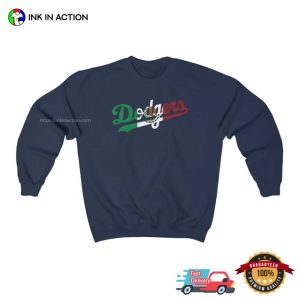 Dodgers Mexican Baseball T shirt 2