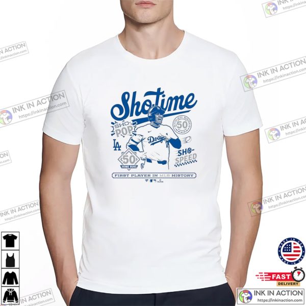 Dodgers Shotime Baseball T-shirt