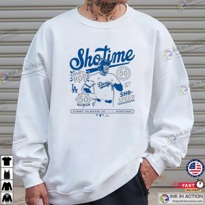 Dodgers Shotime Baseball T shirt 3