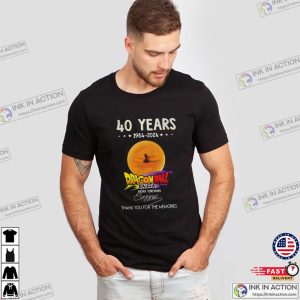 Dragon Ball 40 Years Akira Toriyama Memorial Signature T shirt 2