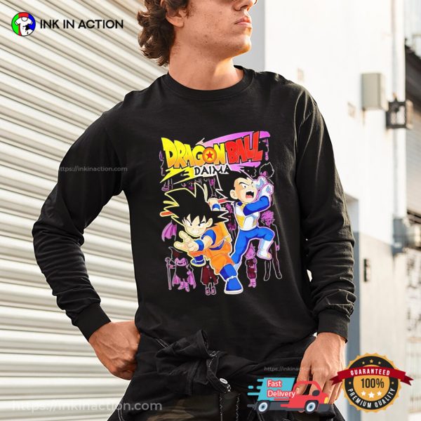 Dragon Ball Daima Goku And Vegeta T-shirt