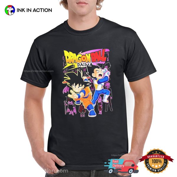 Dragon Ball Daima Goku And Vegeta T-shirt