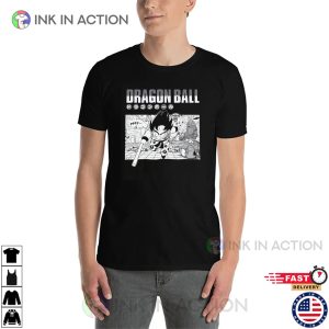 Dragon Ball Goku Kid Japanese Manga Style T shirt 2