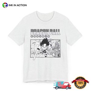 Dragon Ball Goku Kid Japanese Manga Style T shirt 4