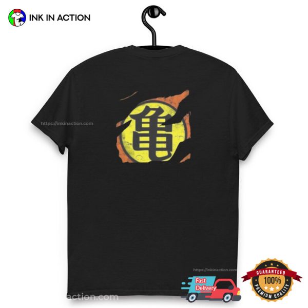 Dragon Ball Kanji Kame Back T-shirt