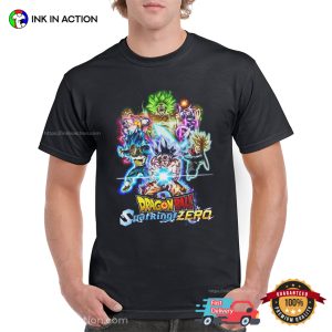 Dragon Ball Z Sparking Zero Anime T shirt 2