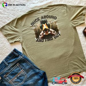 Duck Around and Find Out Wandering Ranch Comfort Colors T shirt 1