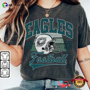 Eagles Football 1933 Retro 90s T-shirt 1