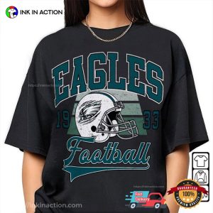 Eagles Football 1933 Retro 90s T shirt 4