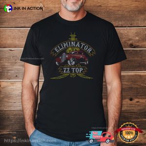 Eliminator Album Retro ZZ Top T shirt 1