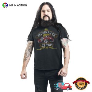 Eliminator Album Retro ZZ Top T-shirt