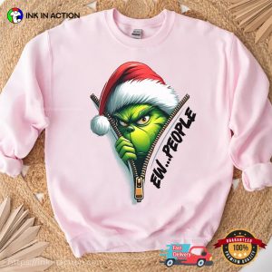 Ew People Christmas the grinch t shirt 2