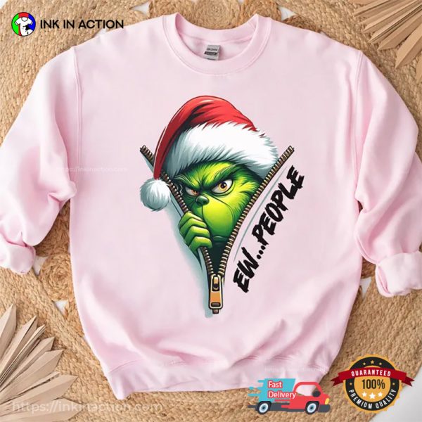 Ew People Christmas The Grinch T Shirt