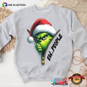 Ew People Christmas the grinch t shirt 3