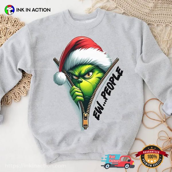 Ew People Christmas The Grinch T Shirt