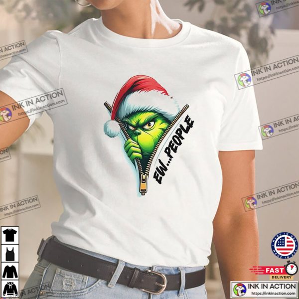 Ew People Christmas The Grinch T Shirt