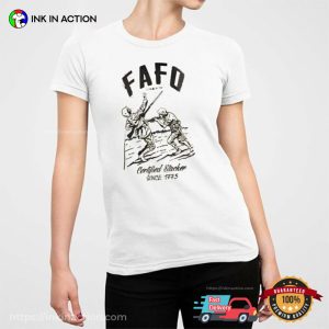 FAFO Certified Stacker Since 1775 Retro T shirt 2