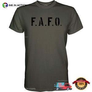 FAFO Fuck Around And Find Out Unisex T shirt 3