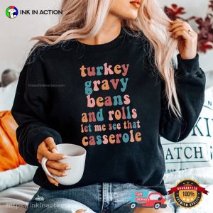 Family Thanksgiving Traditional Meals T-shirt