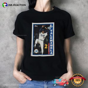 Fernando Valenzuela LA Dodgers Memorial T shirt 3