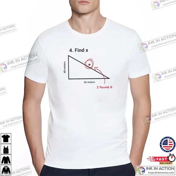 Find X Holland Spiderman Funny Math T-shirt