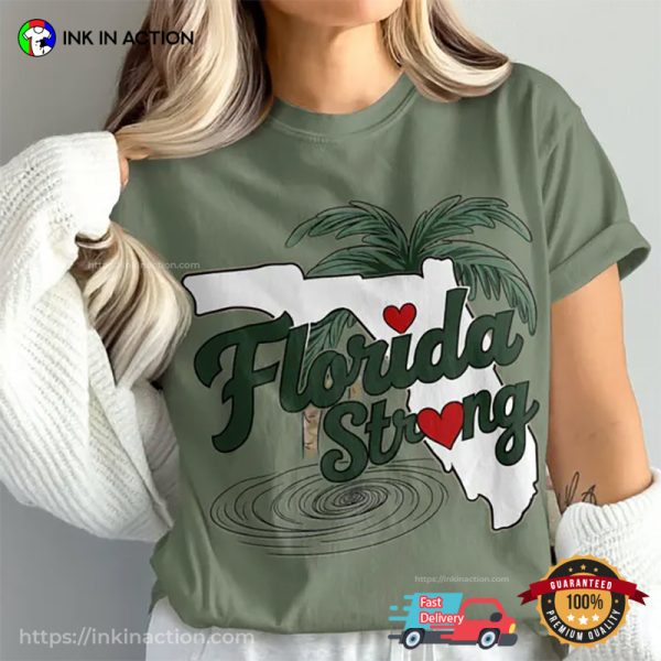 Florida Strong Hurricane Milton Survivor Gift Comfort Colors Shirt